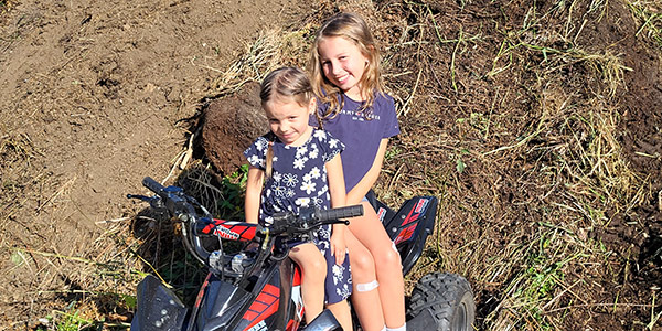 Anne-Sophie und Amelie